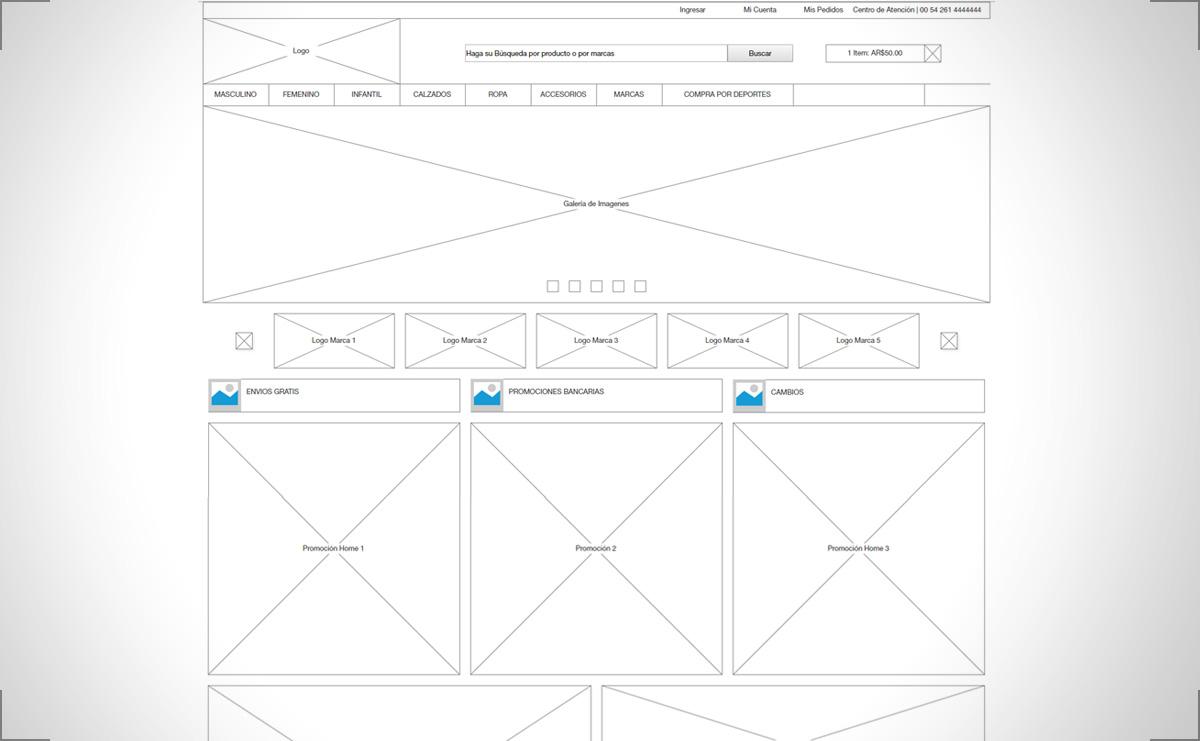 Sport E-commerce UX Design