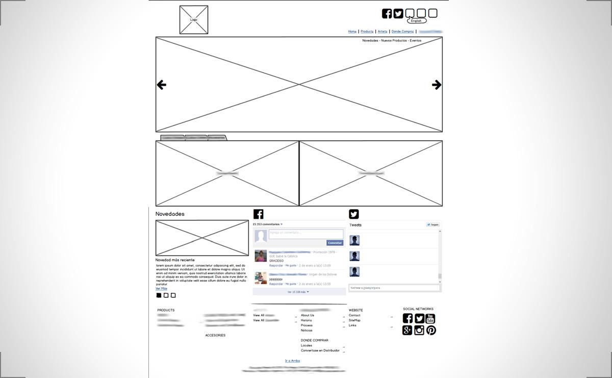 Music Instrument Site UX Design